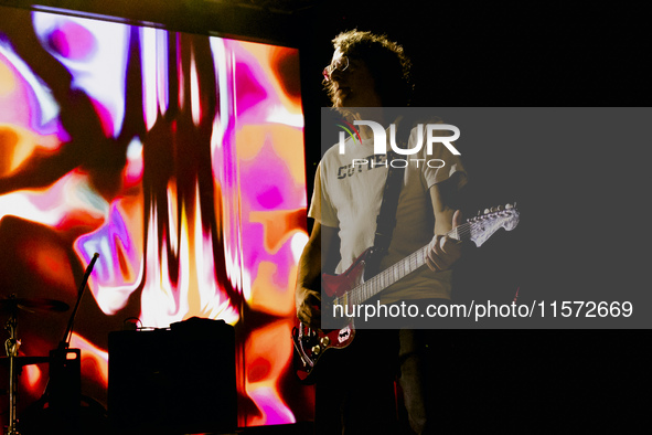 Steve Turner of Mudhoney performs live at Santeria in Milano, Italy, on September 13, 2024 