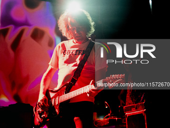 Steve Turner of Mudhoney performs live at Santeria in Milano, Italy, on September 13, 2024 (