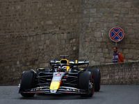 Max Verstappen of Red Bull Racing during third practice ahead of the Formula 1 Grand Prix of Azerbaijan at Baku City Circuit in Baku, Azerba...