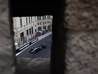 Lewis Hamilton of Mercedes during third practice ahead of the Formula 1 Grand Prix of Azerbaijan at Baku City Circuit in Baku, Azerbaijan on...