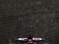 Daniel Ricciardo of RB during third practice ahead of the Formula 1 Grand Prix of Azerbaijan at Baku City Circuit in Baku, Azerbaijan on Sep...