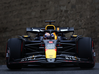 Max Verstappen of Red Bull Racing during third practice ahead of the Formula 1 Grand Prix of Azerbaijan at Baku City Circuit in Baku, Azerba...