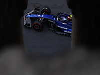 Franco Colapinto of Williams during third practice ahead of the Formula 1 Grand Prix of Azerbaijan at Baku City Circuit in Baku, Azerbaijan...