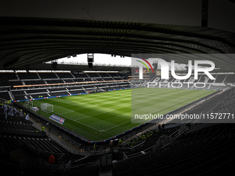 General view inside Pride Park, home to Derby County during the Sky Bet Championship match between Derby County and Cardiff City in Derby, E...