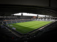 General view inside Pride Park, home to Derby County during the Sky Bet Championship match between Derby County and Cardiff City in Derby, E...