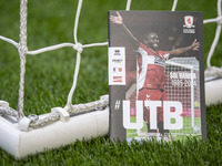 The match day program pays tribute to Sol Bamba 1985 - 2024 prior to the Sky Bet Championship match between Middlesbrough and Preston North...