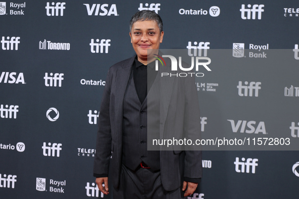 Reema Kagti attends the premiere of ''Superboys of Malegaon'' during the 2024 Toronto International Film Festival at Roy Thomson Hall in Tor...