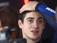 Franco Colapinto of Williams after qualifying ahead of the Formula 1 Grand Prix of Azerbaijan at Baku City Circuit in Baku, Azerbaijan on Se...