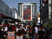 A view before qualifying ahead of the Formula 1 Grand Prix of Azerbaijan at Baku City Circuit in Baku, Azerbaijan on September 14, 2024. (