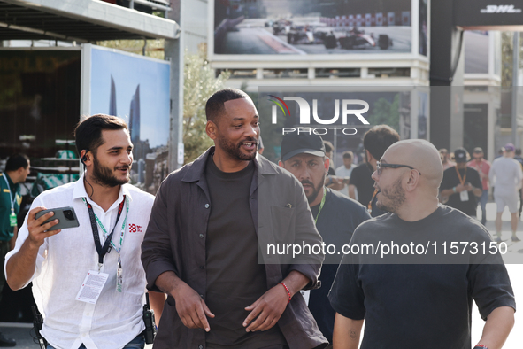 Will Smith during qualifying ahead of the Formula 1 Grand Prix of Azerbaijan at Baku City Circuit in Baku, Azerbaijan on September 14, 2024....