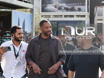 Will Smith during qualifying ahead of the Formula 1 Grand Prix of Azerbaijan at Baku City Circuit in Baku, Azerbaijan on September 14, 2024....