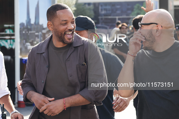 Will Smith during qualifying ahead of the Formula 1 Grand Prix of Azerbaijan at Baku City Circuit in Baku, Azerbaijan on September 14, 2024....