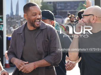 Will Smith during qualifying ahead of the Formula 1 Grand Prix of Azerbaijan at Baku City Circuit in Baku, Azerbaijan on September 14, 2024....