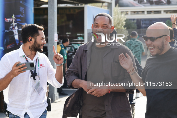 Will Smith during qualifying ahead of the Formula 1 Grand Prix of Azerbaijan at Baku City Circuit in Baku, Azerbaijan on September 14, 2024....