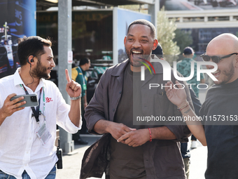 Will Smith during qualifying ahead of the Formula 1 Grand Prix of Azerbaijan at Baku City Circuit in Baku, Azerbaijan on September 14, 2024....