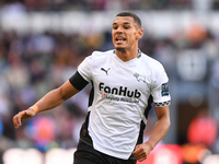 Kayden Jackson of Derby County during the Sky Bet Championship match between Derby County and Cardiff City at Pride Park in Derby, England,...