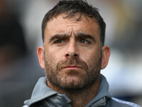 Erol Bulut, manager of Cardiff City, during the Sky Bet Championship match between Derby County and Cardiff City at Pride Park in Derby, Eng...