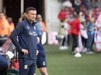 Preston North End's Manager Paul Heckingbottom during the Sky Bet Championship match between Middlesbrough and Preston North End at the Rive...