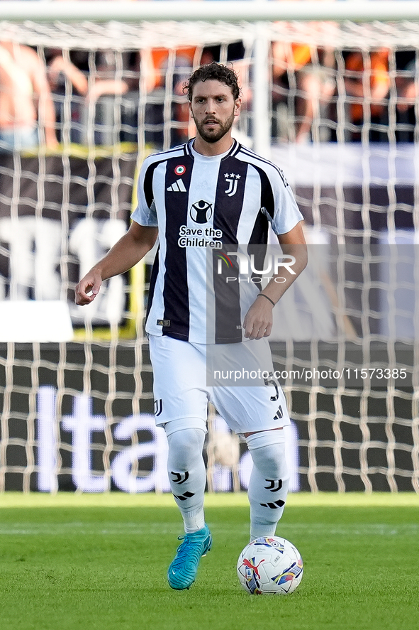 Manuel Locatelli of Juventus FC during the Serie A Enilive match between Empoli FC and Juventus FC at Stadio Carlo Castellani on September 1...