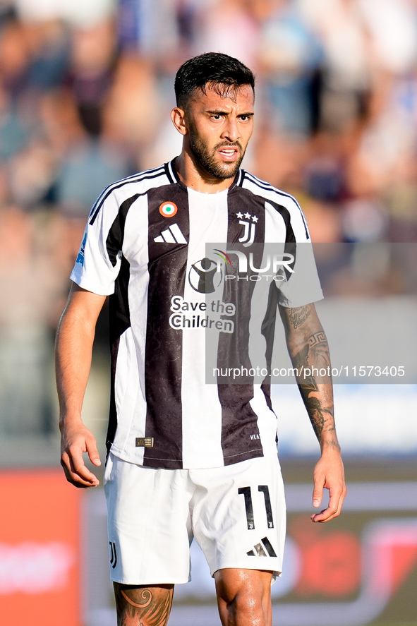 Nicolas Gonzalez of Juventus FC looks on during the Serie A Enilive match between Empoli FC and Juventus FC at Stadio Carlo Castellani on Se...