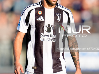 Nicolas Gonzalez of Juventus FC looks on during the Serie A Enilive match between Empoli FC and Juventus FC at Stadio Carlo Castellani on Se...