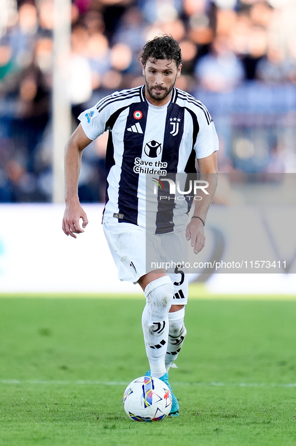 Manuel Locatelli of Juventus FC during the Serie A Enilive match between Empoli FC and Juventus FC at Stadio Carlo Castellani on September 1...