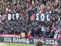 Tribute to Sol Bemba from the Red Faction during the Sky Bet Championship match between Middlesbrough and Preston North End at the Riverside...