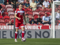 George Edmundson of Middlesbrough is on the ball during the Sky Bet Championship match between Middlesbrough and Preston North End at the Ri...