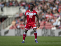 Middlesbrough's Emmanuel Latte Lath during the Sky Bet Championship match between Middlesbrough and Preston North End at the Riverside Stadi...