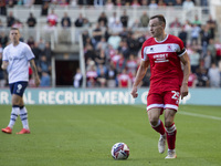 George Edmundson of Middlesbrough is on the ball during the Sky Bet Championship match between Middlesbrough and Preston North End at the Ri...