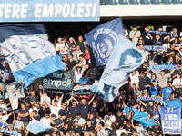 Supporters of Empoli FC during the Serie A match between Empoli FC and Juventus FC in Empoli, Italy, on September 14, 2024, at the stadium C...