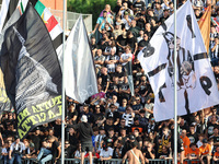 Supporters of Juventus FC during the Serie A match between Empoli FC and Juventus FC in Empoli, Italy, on September 14, 2024, at the stadium...