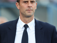 Head Coach Thiago Motta of Juventus FC looks on during the Serie A match between Empoli FC and Juventus FC in Empoli, Italy, on September 14...