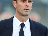 Head Coach Thiago Motta of Juventus FC looks on during the Serie A match between Empoli FC and Juventus FC in Empoli, Italy, on September 14...