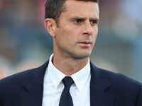 Head Coach Thiago Motta of Juventus FC looks on during the Serie A match between Empoli FC and Juventus FC in Empoli, Italy, on September 14...