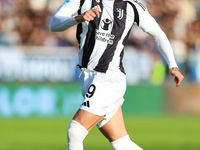 Dusan Vlahovic of Juventus FC during the Serie A match between Empoli FC and Juventus FC in Empoli, Italy, on September 14, 2024, at the sta...