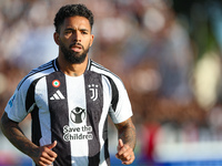 Douglas Luiz of Juventus FC during the Serie A match between Empoli FC and Juventus FC in Empoli, Italy, on September 14, 2024, at the stadi...