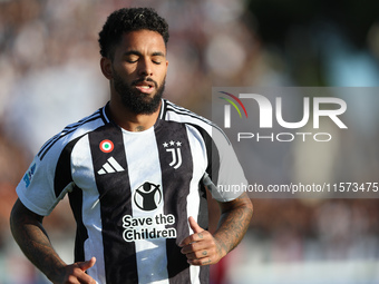 Douglas Luiz of Juventus FC during the Serie A match between Empoli FC and Juventus FC in Empoli, Italy, on September 14, 2024, at the stadi...