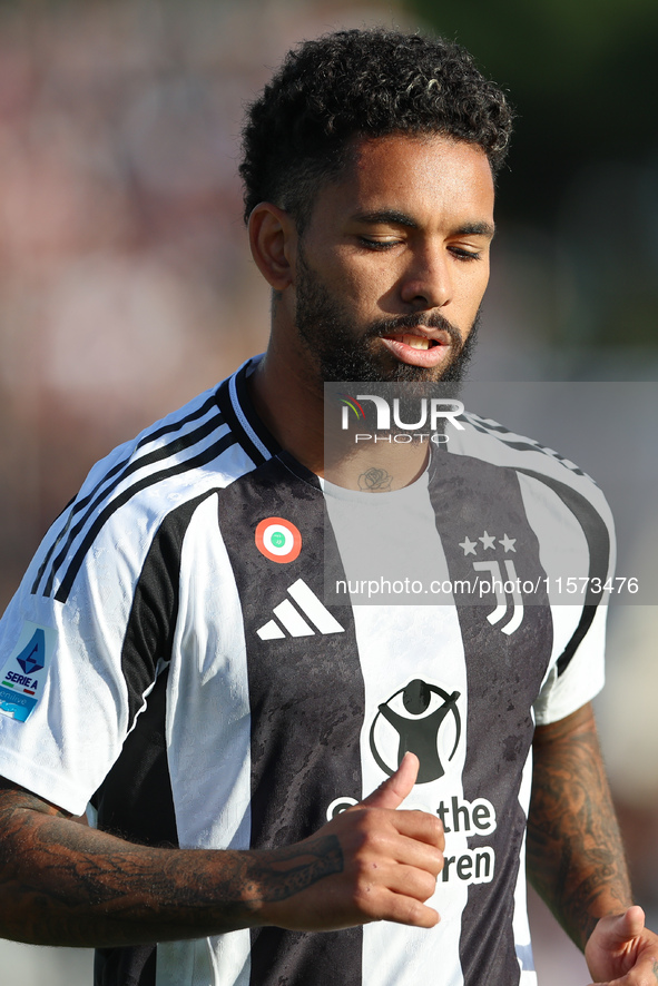 Douglas Luiz of Juventus FC during the Serie A match between Empoli FC and Juventus FC in Empoli, Italy, on September 14, 2024, at the stadi...