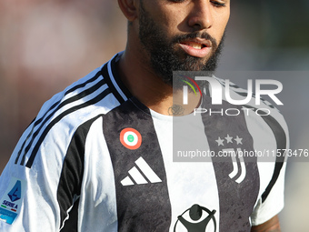 Douglas Luiz of Juventus FC during the Serie A match between Empoli FC and Juventus FC in Empoli, Italy, on September 14, 2024, at the stadi...