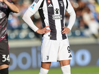 Dusan Vlahovic of Juventus FC during the Serie A match between Empoli FC and Juventus FC in Empoli, Italy, on September 14, 2024, at the sta...