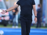 Head Coach Salvatore Sullo of Empoli FC looks on during the Serie A match between Empoli FC and Juventus FC in Empoli, Italy, on September 1...