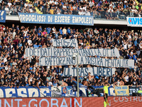 Supporters of Empoli FC during the Serie A match between Empoli FC and Juventus FC in Empoli, Italy, on September 14, 2024, at the stadium C...