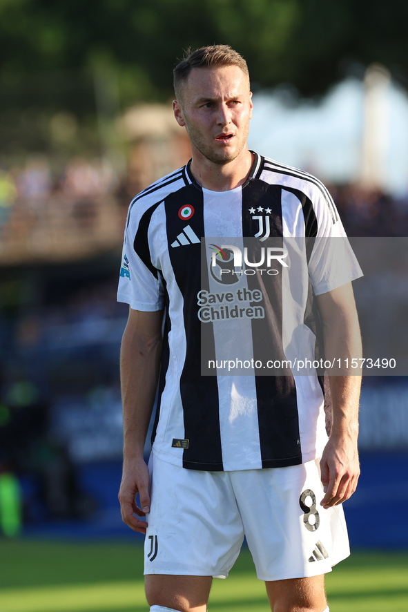 Teun Koopmeiners of Juventus FC during the Serie A match between Empoli FC and Juventus FC in Empoli, Italy, on September 14, 2024, at the s...