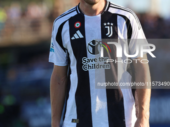 Teun Koopmeiners of Juventus FC during the Serie A match between Empoli FC and Juventus FC in Empoli, Italy, on September 14, 2024, at the s...