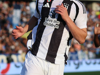 Kenan Yildiz of Juventus FC during the Serie A match between Empoli FC and Juventus FC in Empoli, Italy, on September 14, 2024, at the stadi...