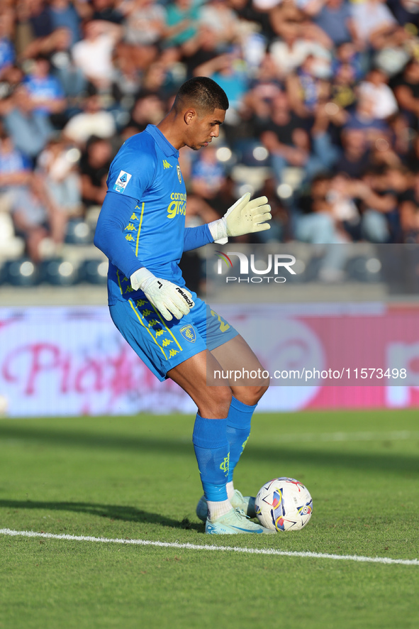 Devis Vasquez of Empoli FC during the Serie A match between Empoli FC and Juventus FC in Empoli, Italy, on September 14, 2024, at the stadiu...