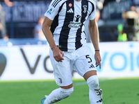 Manuel Locatelli of Juventus FC controls the ball during the Serie A match between Empoli FC and Juventus FC in Empoli, Italy, on September...