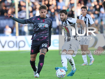 Manuel Locatelli of Juventus FC controls the ball during the Serie A match between Empoli FC and Juventus FC in Empoli, Italy, on September...