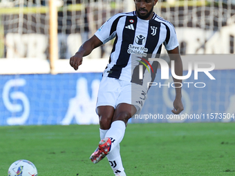 Silva Nascimento Bremer of Juventus FC controls the ball during the Serie A match between Empoli FC and Juventus FC in Empoli, Italy, on Sep...